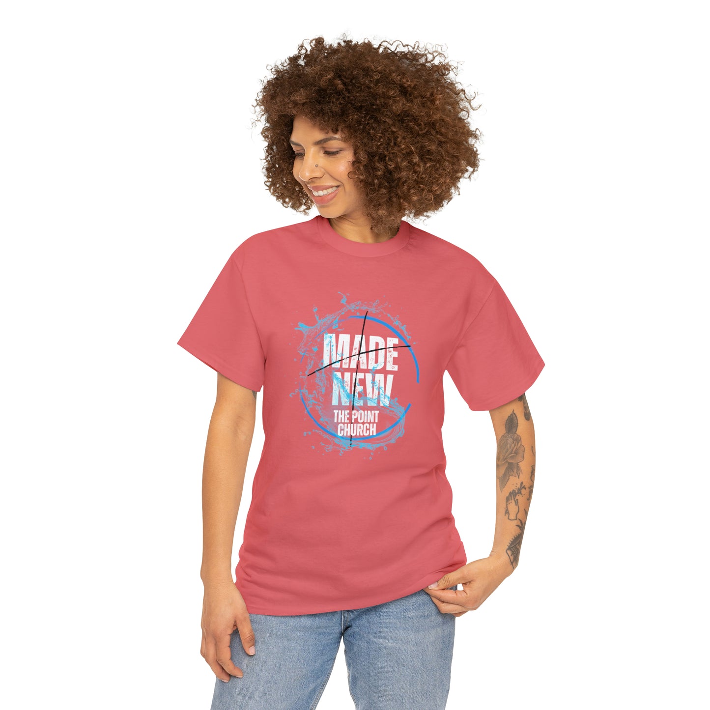 Made New-The Point-Unisex Heavy Cotton Tee