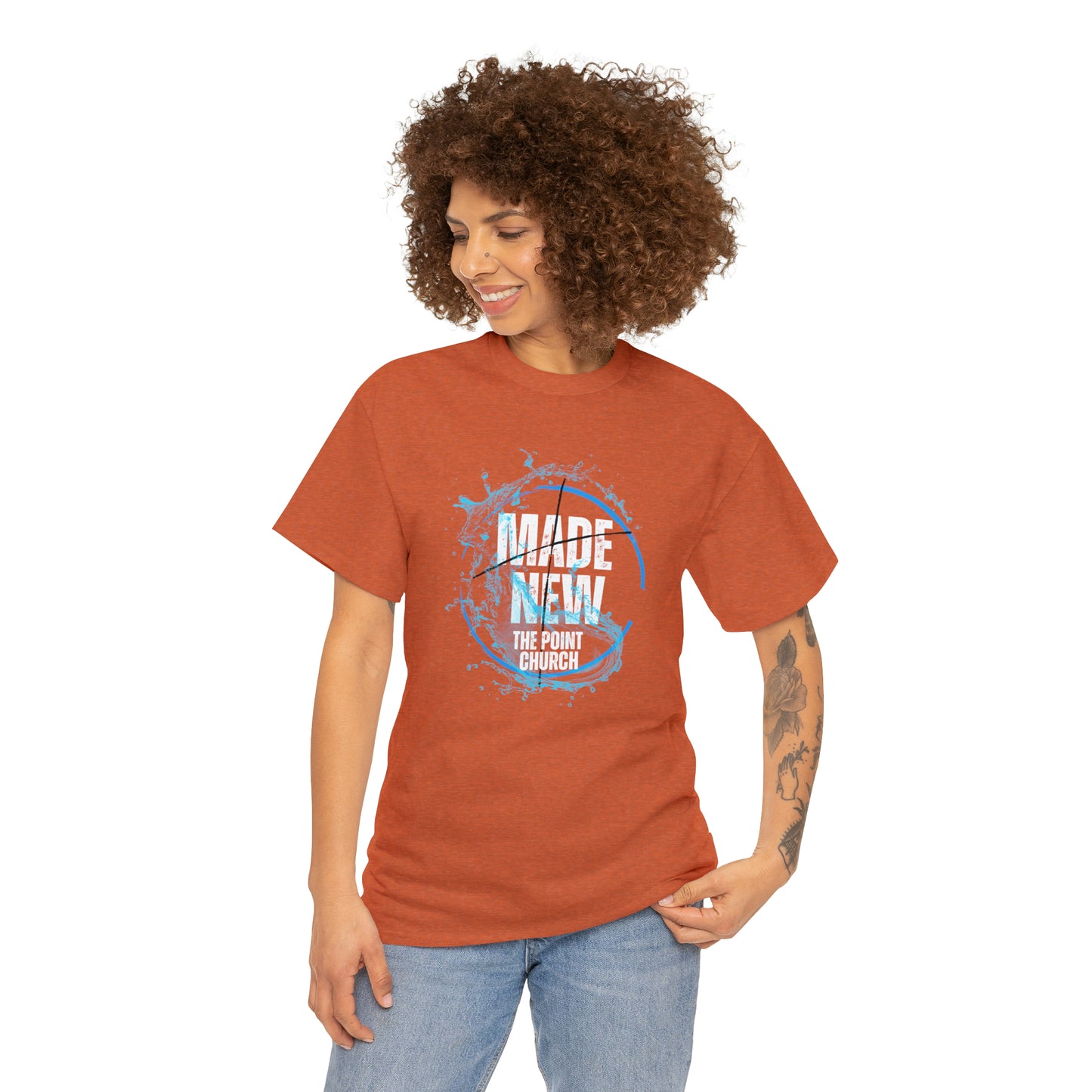 Made New-The Point-Unisex Heavy Cotton Tee