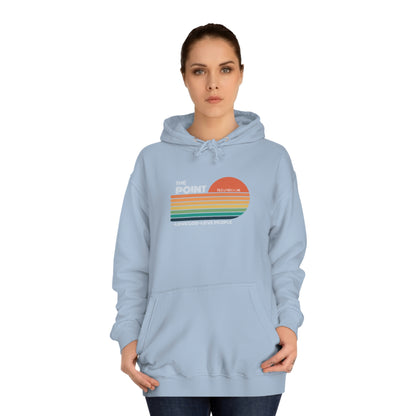 The point -Unisex College Hoodie