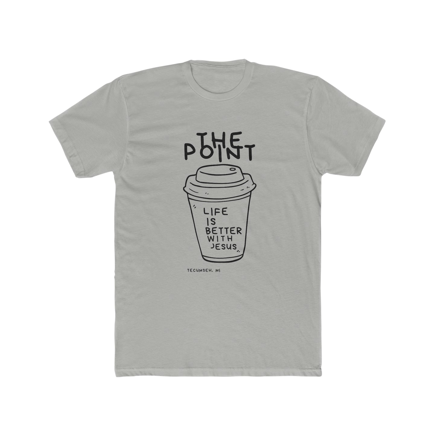 The Point life with Jesus-Crew Tee