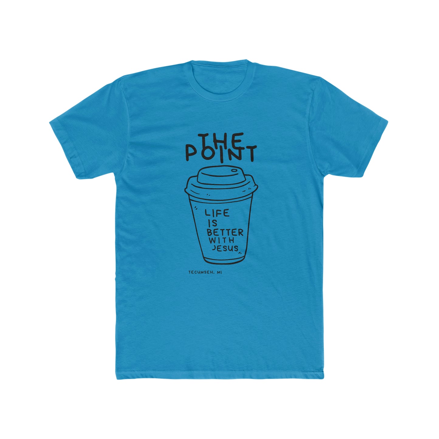 The Point life with Jesus-Crew Tee