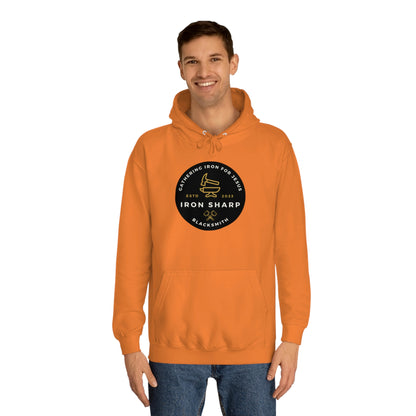 Gathering Iron for Jesus-Unisex College Hoodie