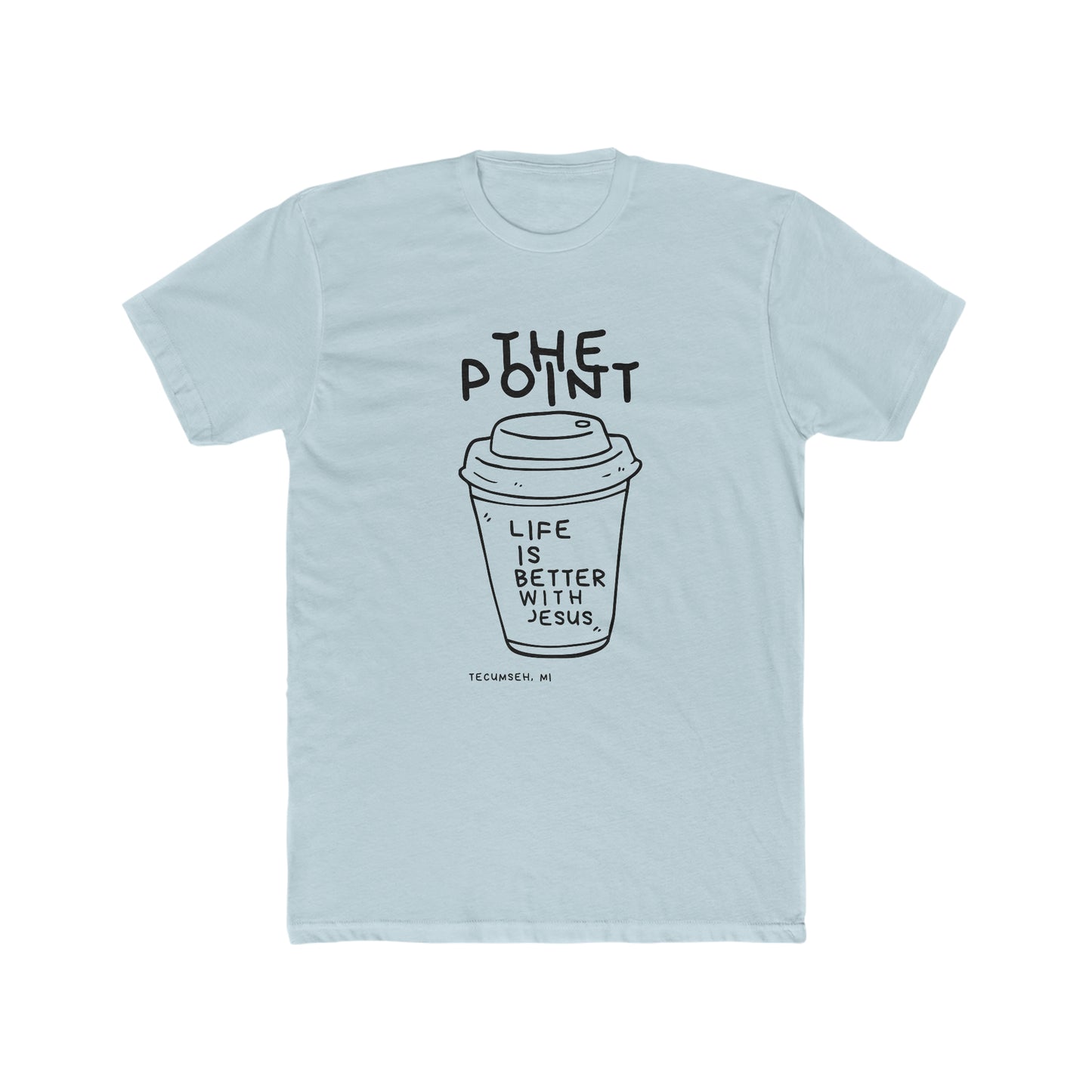 The Point life with Jesus-Crew Tee