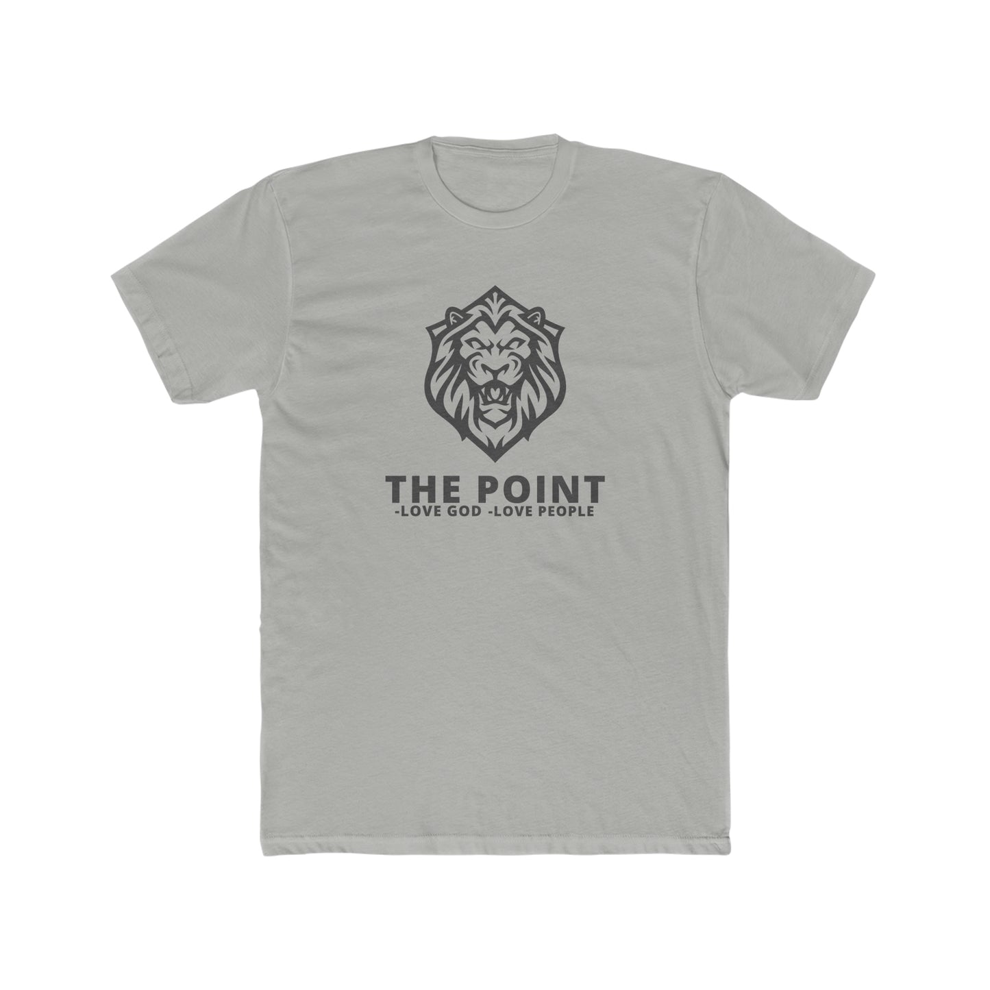 The point Lion--Crew Tee