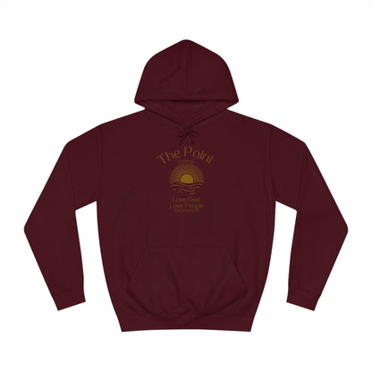 The point-Unisex College Hoodie