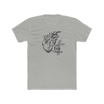 On fire-Jesus-Crew Tee