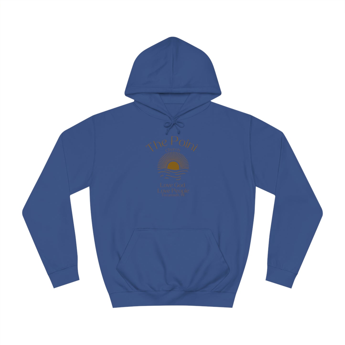 The point-Unisex College Hoodie