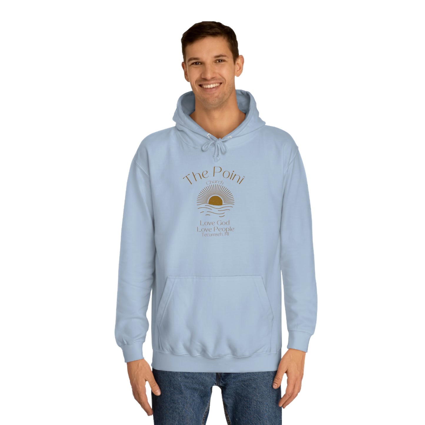 The point-Unisex College Hoodie