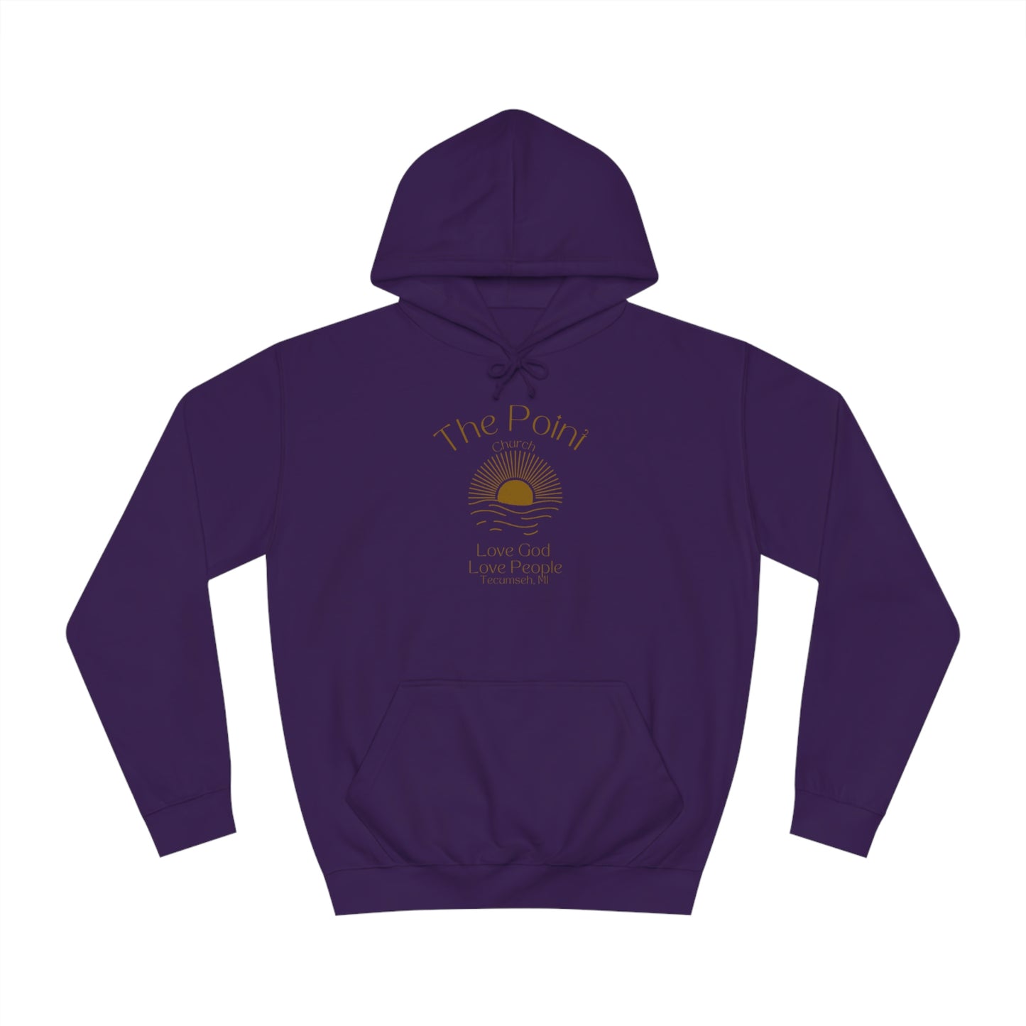 The point-Unisex College Hoodie