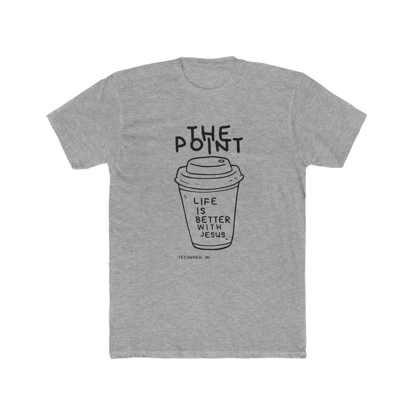 The Point life with Jesus-Crew Tee