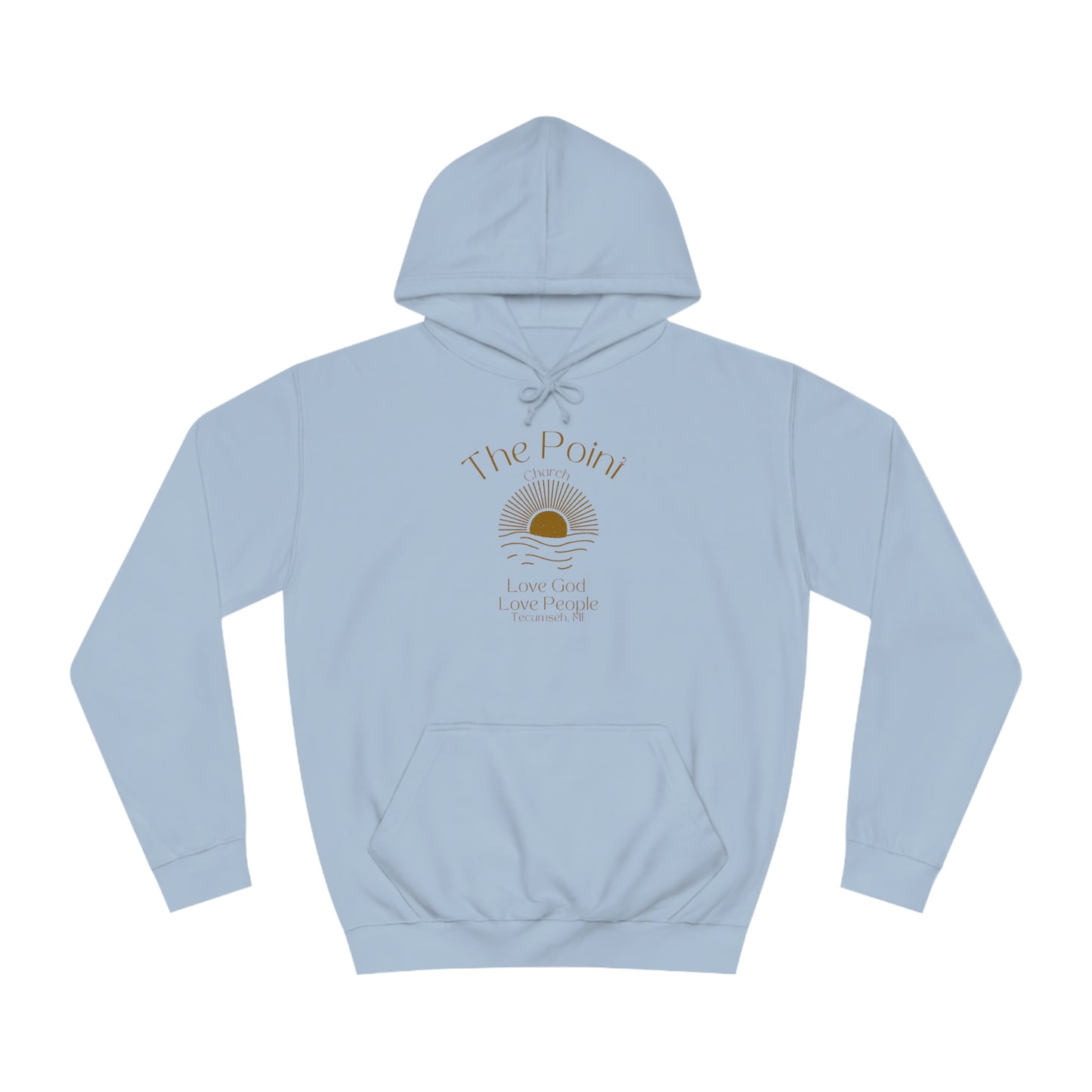 The point-Unisex College Hoodie