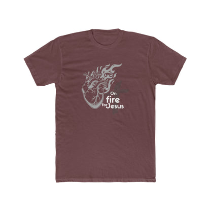 On fire-Jesus-Crew Tee