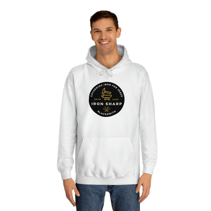 Gathering Iron for Jesus-Unisex College Hoodie