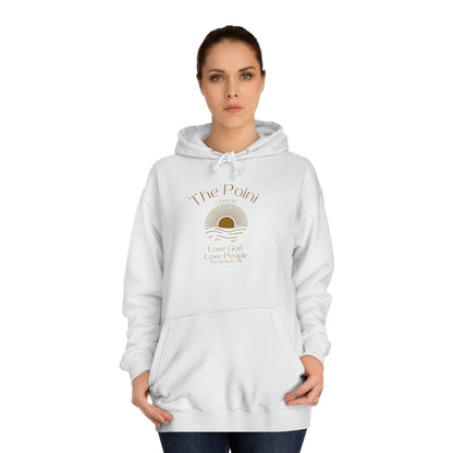 The point-Unisex College Hoodie