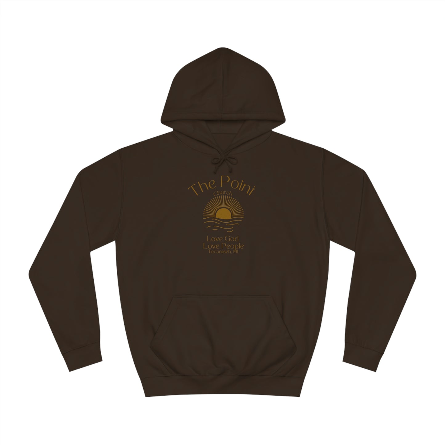 The point-Unisex College Hoodie