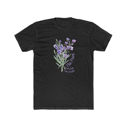 The point lavender--Crew Tee