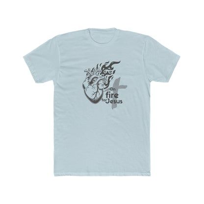 On fire-Jesus-Crew Tee