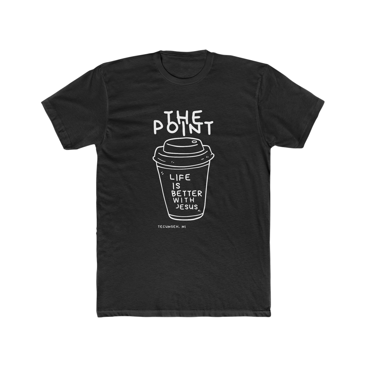 The Point life with Jesus-Crew Tee