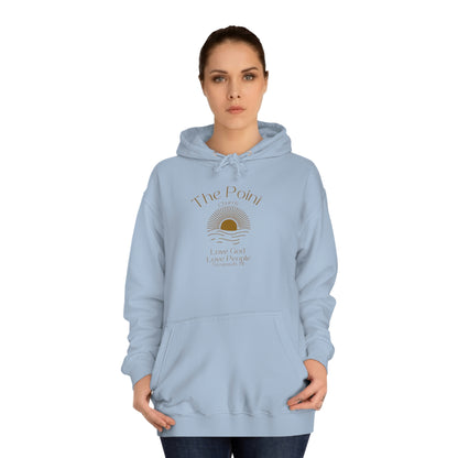 The point-Unisex College Hoodie