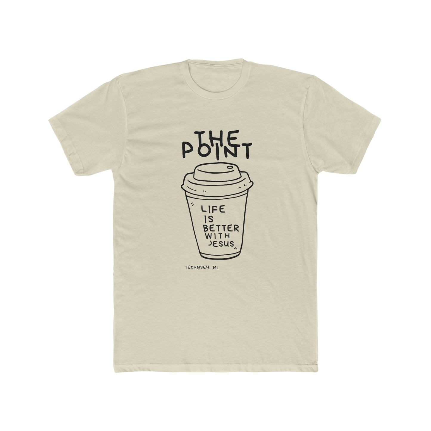 The Point life with Jesus-Crew Tee