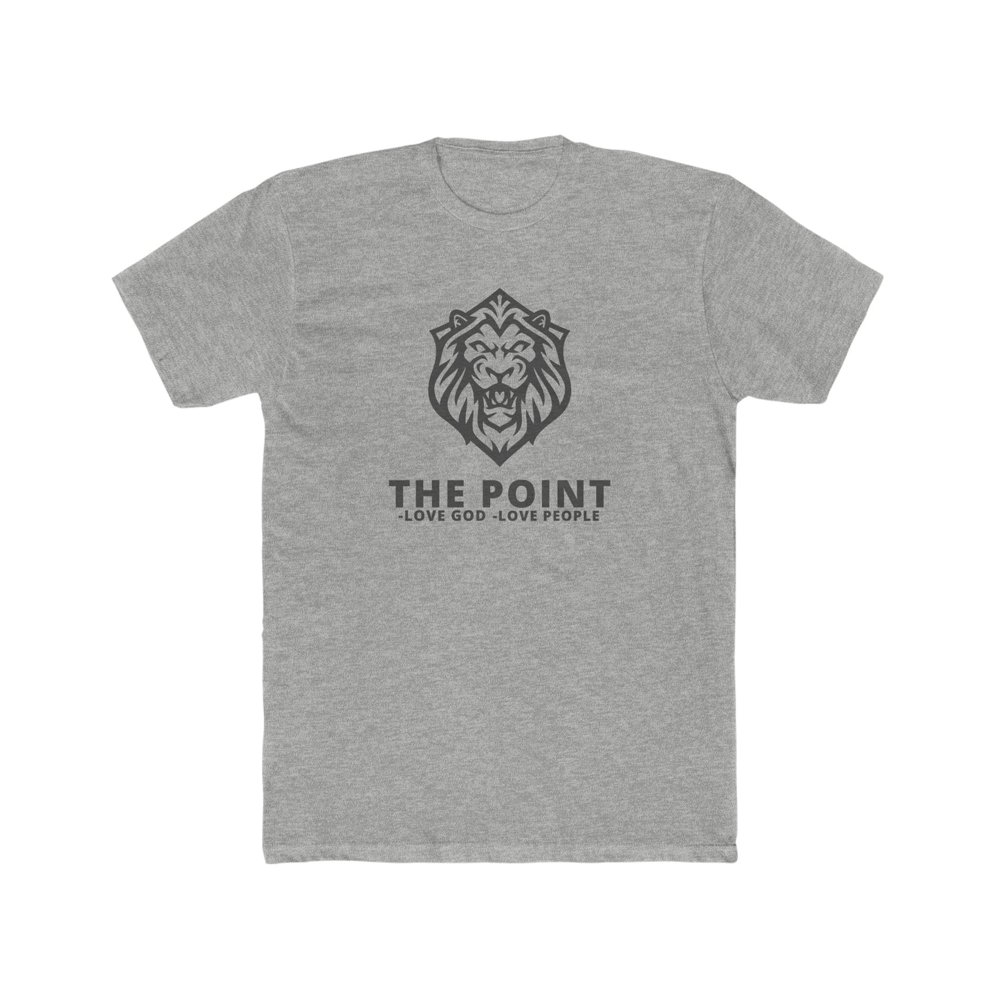 The point Lion--Crew Tee