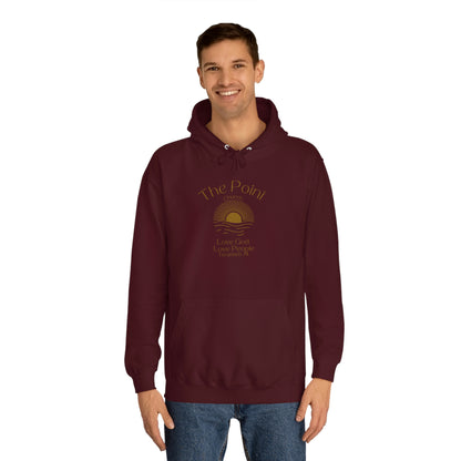 The point-Unisex College Hoodie