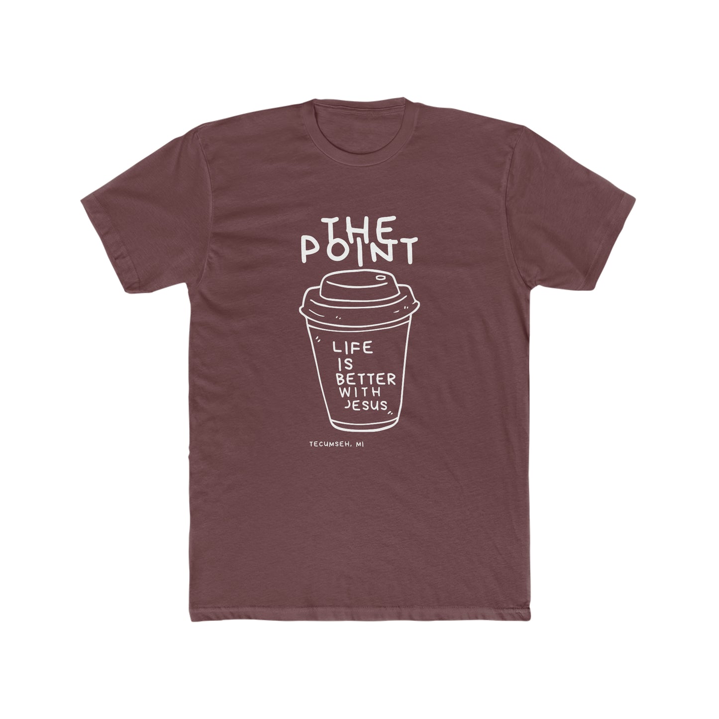 The Point life with Jesus-Crew Tee