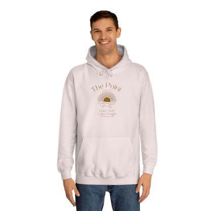 The point-Unisex College Hoodie