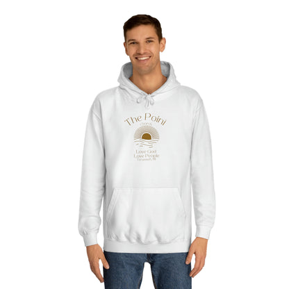 The point-Unisex College Hoodie