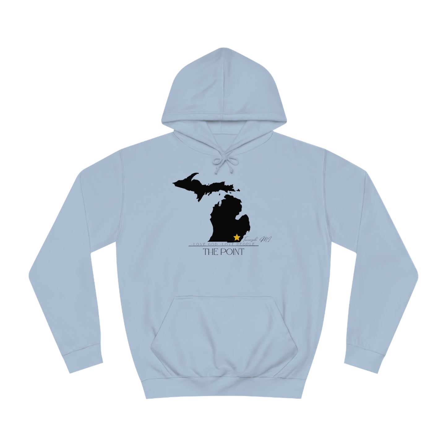 The point Michigan-Unisex College Hoodie