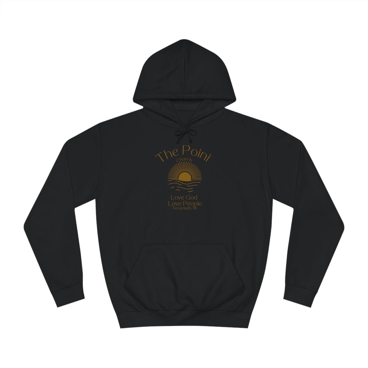 The point-Unisex College Hoodie