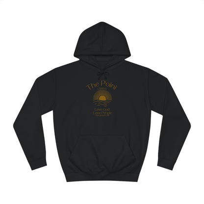 The point-Unisex College Hoodie