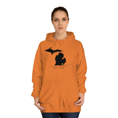 The point Michigan-Unisex College Hoodie