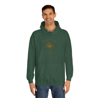 The point-Unisex College Hoodie