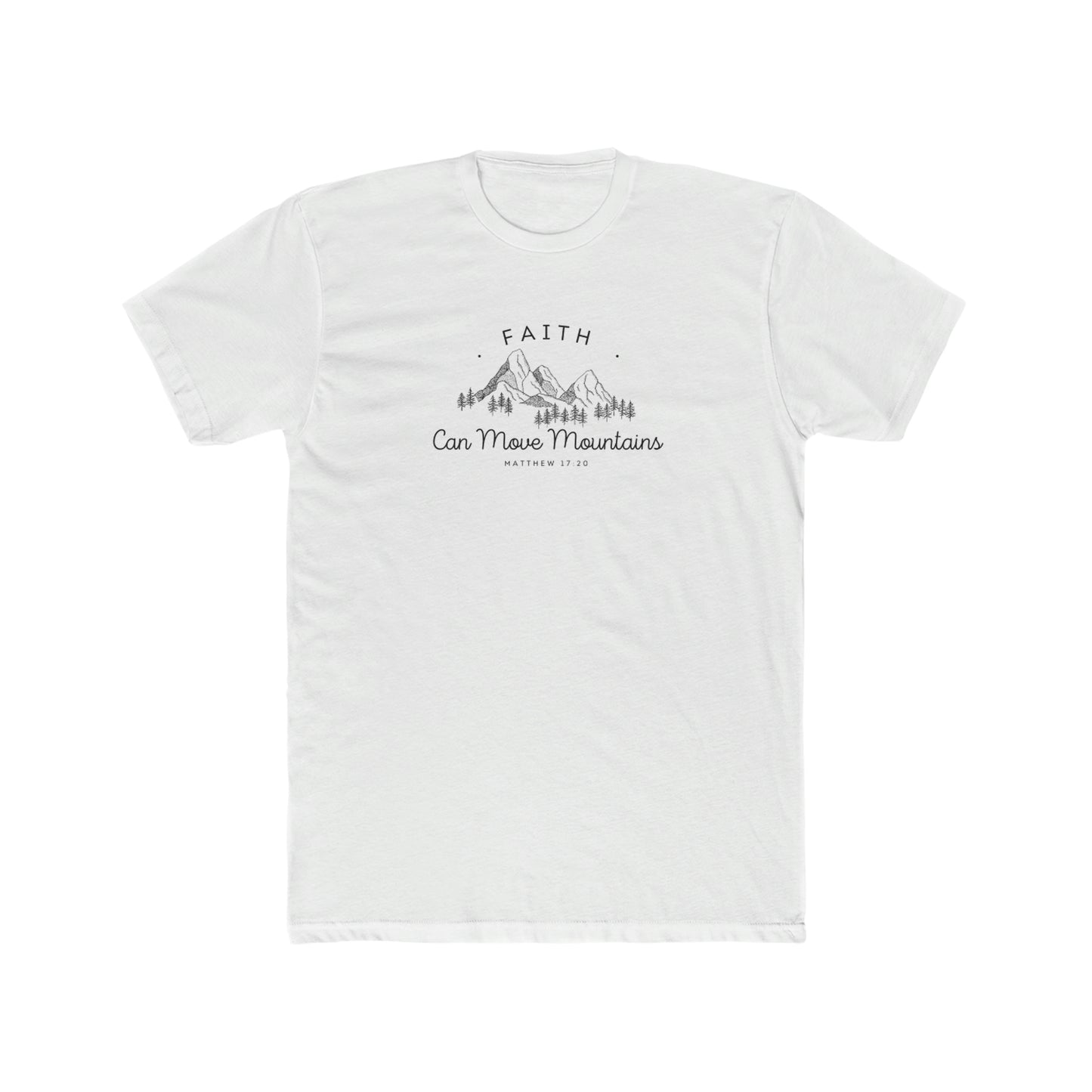 Faith Can Move Mountains - Crew Tee