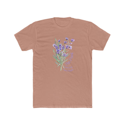 The point lavender--Crew Tee