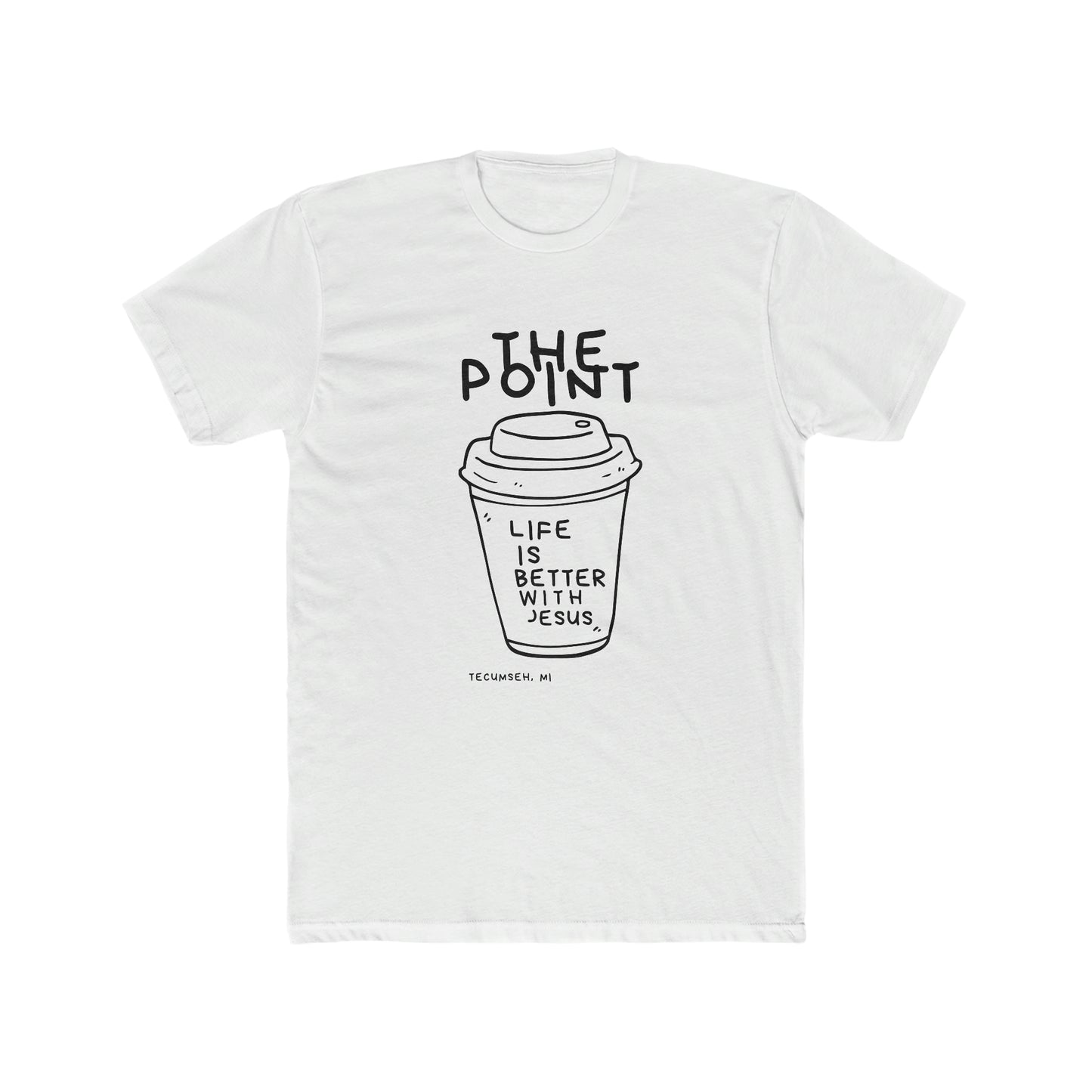 The Point life with Jesus-Crew Tee