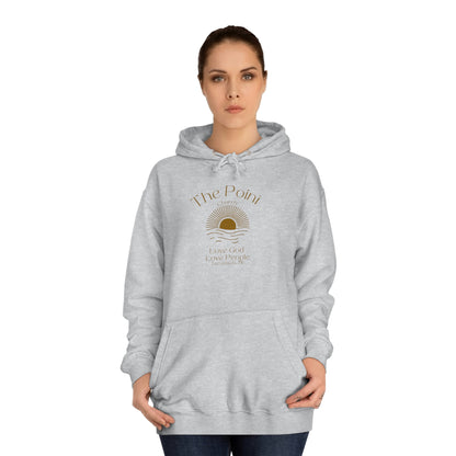 The point-Unisex College Hoodie