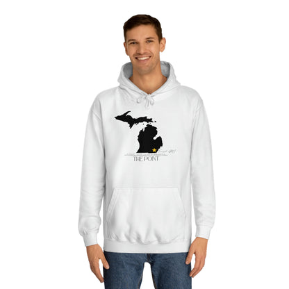 The point Michigan-Unisex College Hoodie