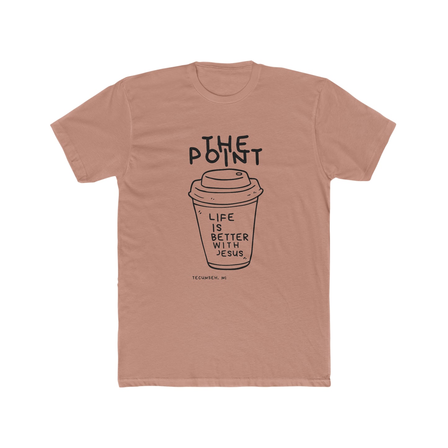 The Point life with Jesus-Crew Tee