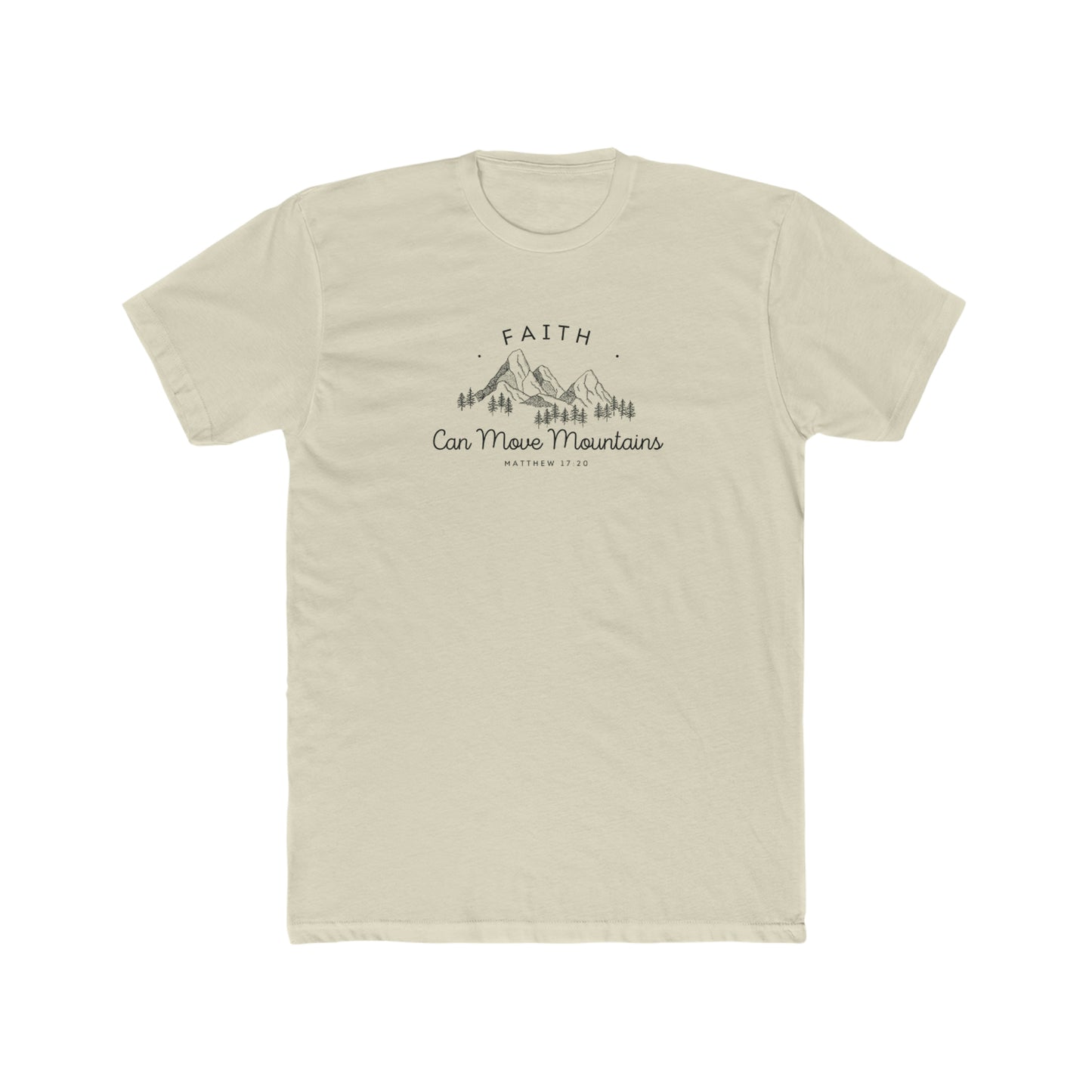 Faith Can Move Mountains - Crew Tee