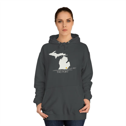 The point Michigan-Unisex College Hoodie