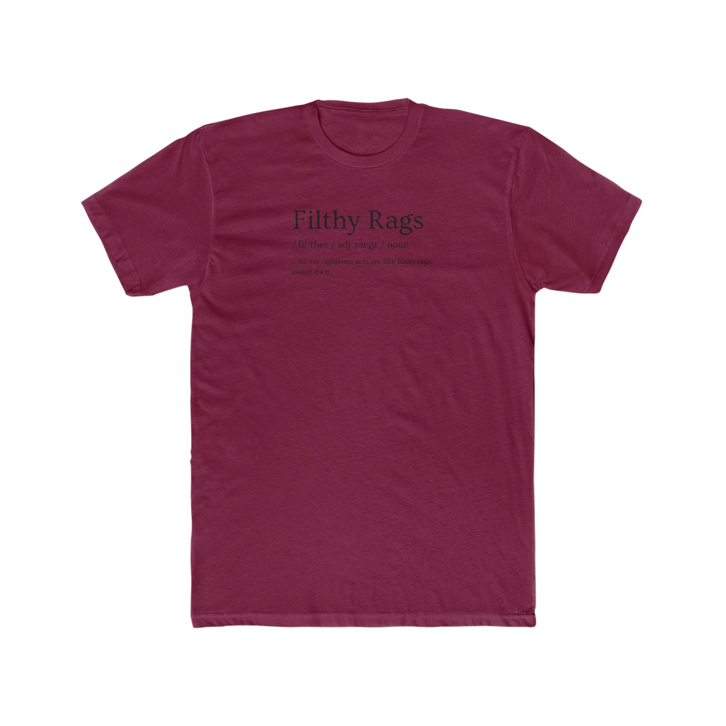 Filthy Rags - Crew Tee