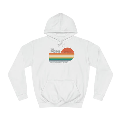 The point -Unisex College Hoodie