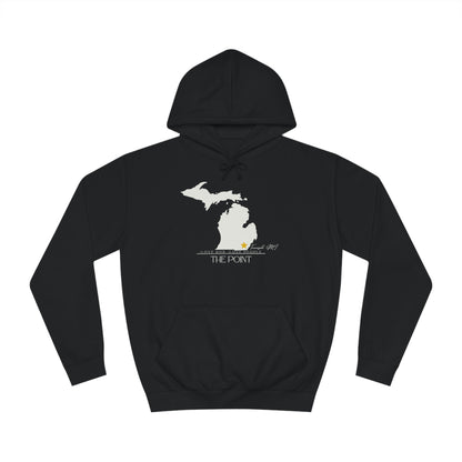 The point Michigan-Unisex College Hoodie