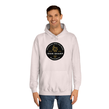 Gathering Iron for Jesus-Unisex College Hoodie