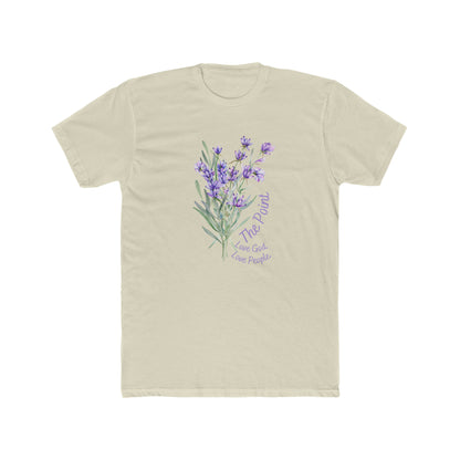 The point lavender--Crew Tee