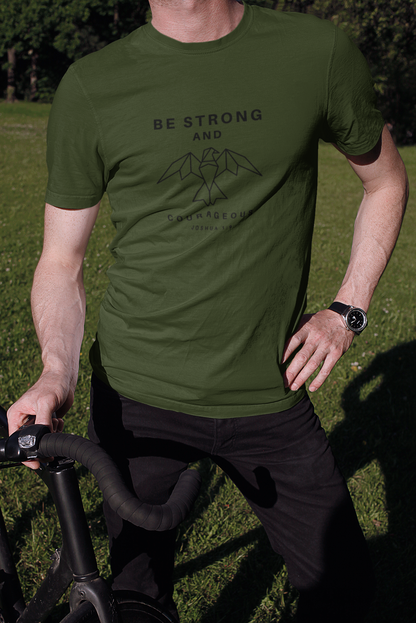 Be Strong and Courageous Crew Tee